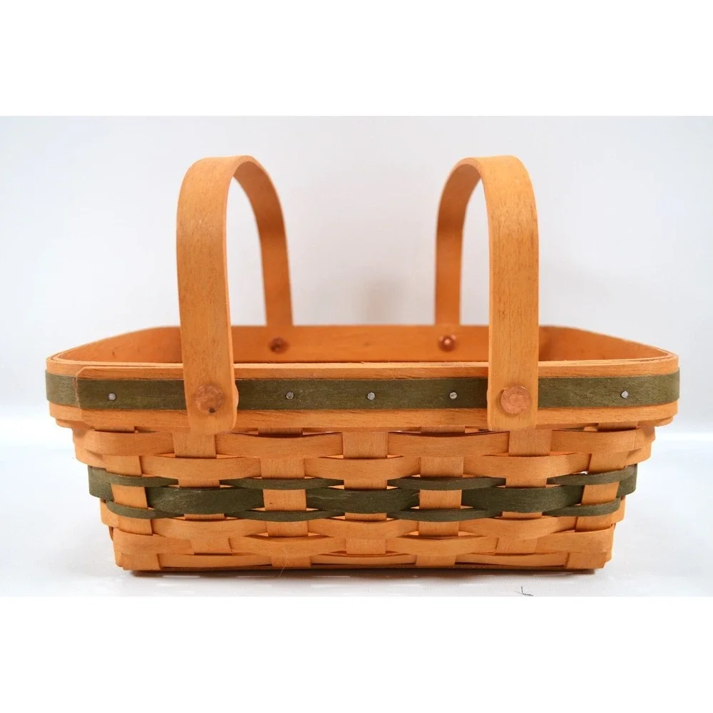 1996 Longaberger Holiday Cheer Basket Clot. Liner‎ & Protector 12L x 8W x 4.25H